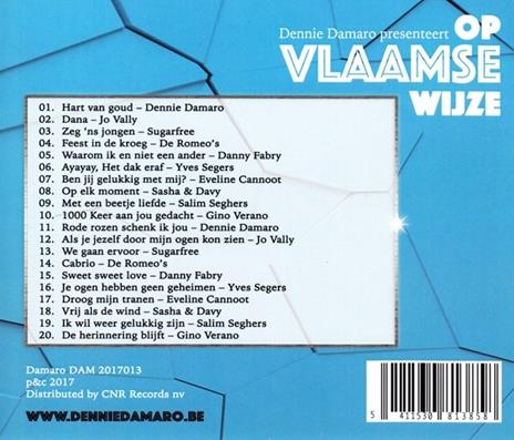 Op Vlaamse Wijze vol.1 - CD Audio - 2