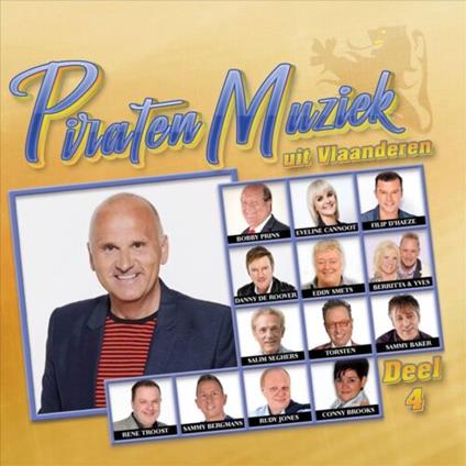 Piratenmuziek Uit Vlaanderen 4 - CD Audio
