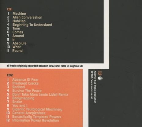 Classics Remastered 1993-1998 - CD Audio di Cristian Vogel - 2