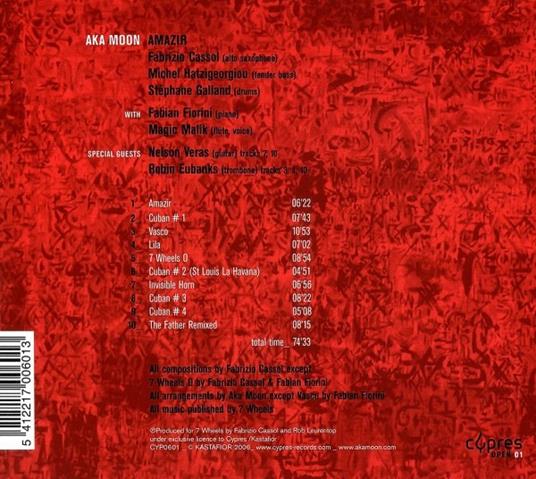 Amazir - CD Audio di Aka Moon - 2