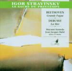 Tre trascrizioni per pianoforte a quattro mani - CD Audio di Ludwig van Beethoven,Claude Debussy,Igor Stravinsky