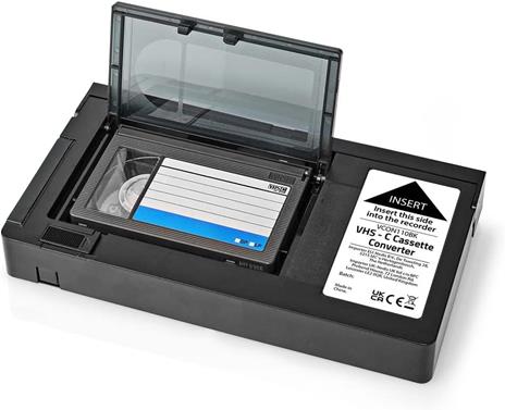 König KN-VHS-C-ADAPT Adattatore per Cassette VHS-C NERO - 3