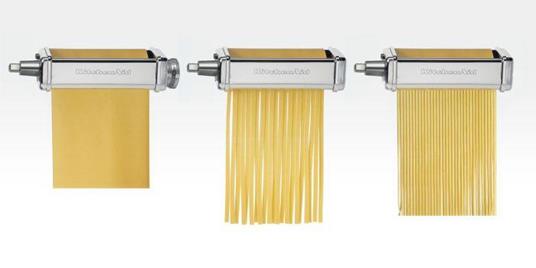 Kitchenaid - Tagliapasta e sfogliatrice set di 3 pezzi in acciaio inox - 5