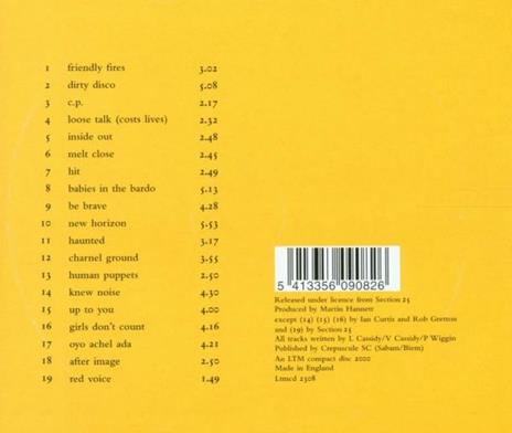 Always Now - CD Audio di Section 25 - 2