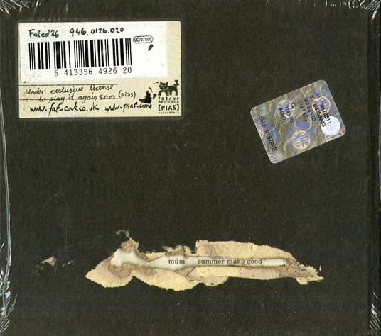 Summer Make Good - CD Audio di Mum - 2