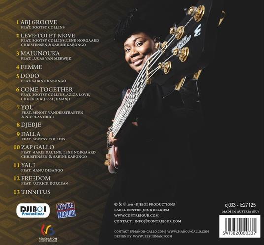 Afro Groove Queen - CD Audio di Manou Gallo - 2