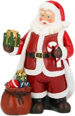 Babbo Natale con Regali: 12x7,5x17 cm, Multicolore