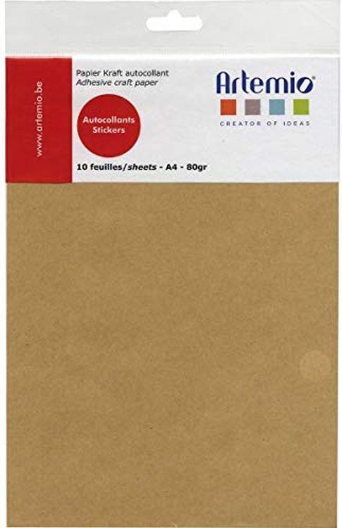 Artemio Carta per bricolage Formato A4 Acrilico Multicolore 22.19x30.2x0.3 cm