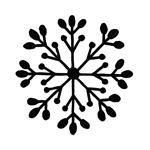 Fustella da corte Fiocco di neve 7,2 x 7,2cm