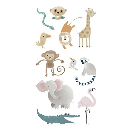 Adesivi animali safari 3D - Artemio - Cartoleria e scuola