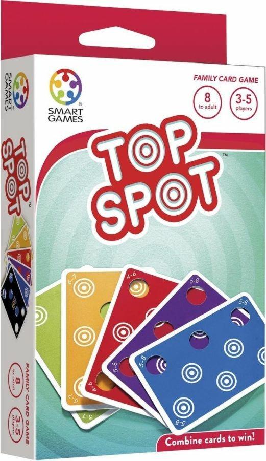SmartGames Top Spot Multi-Player Card Game for Ages 6 And Above