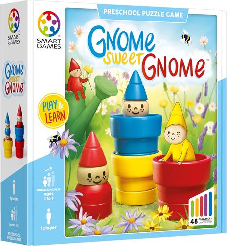 Smart Games Smr038 - Gnome Sweet Gnome. Gioco da Tavolo