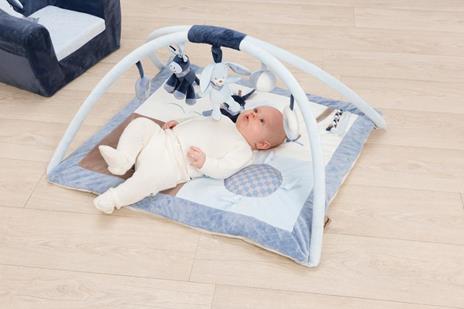 Nattou Baby Gyms & Play Mats Tappetino da gioco per bambino Spugna, Poliestere Blu - 2