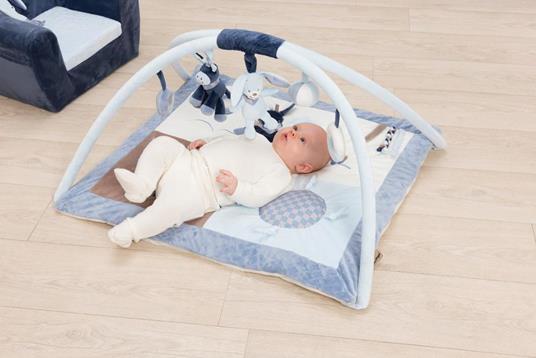 Nattou Baby Gyms & Play Mats Tappetino da gioco per bambino Spugna, Poliestere Blu - 2