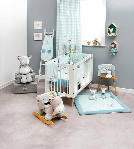 Nattou Doudou Tiloo The Wolf Comforter Blanket Lupetto, Grande, 498128 - 4