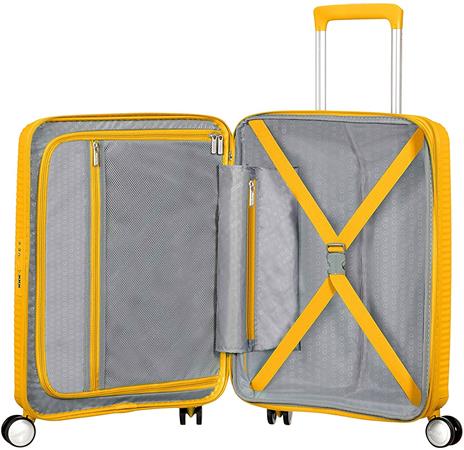 Trolley soundbox spinner 55/20 tsa exp 4 ruote golden yellow - 3