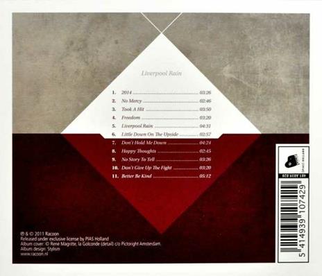 Liverpool Rain - CD Audio di Racoon - 2