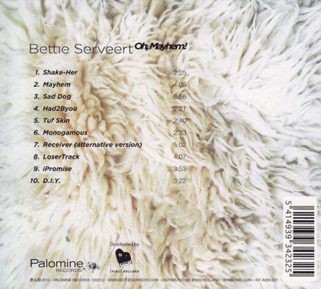 Oh Mayhem (Digipack) - CD Audio di Bettie Serveert - 2