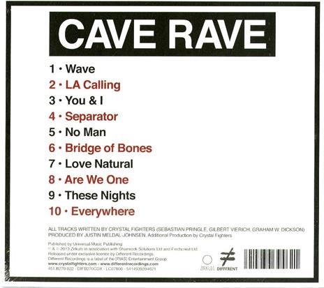 Cave Rave - CD Audio di Crystal Fighters - 2