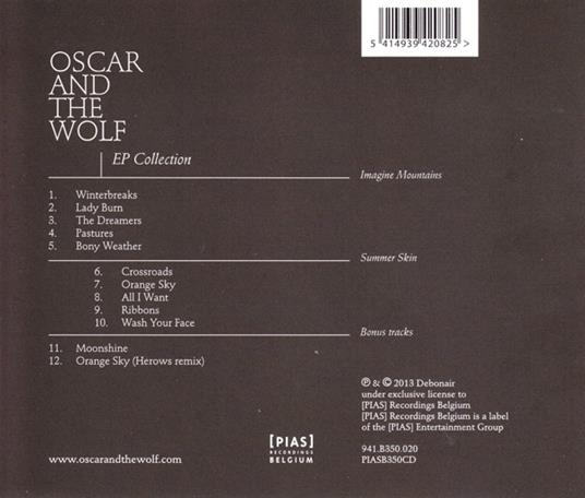Ep Collection - CD Audio di Oscar and the Wolf - 2