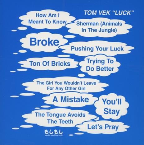 Luck - CD Audio di Tom Vek - 2