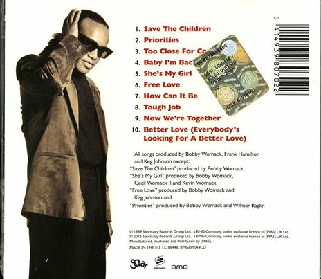 Save the Children - CD Audio di Bobby Womack - 2