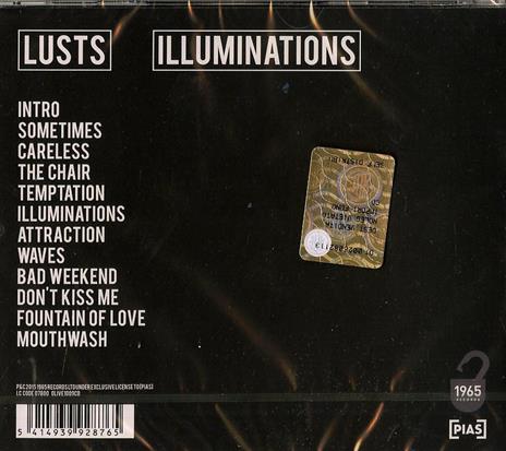 Illuminations - CD Audio di Lusts - 2