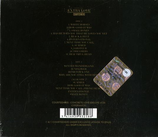 Extra Love - CD Audio di Courteeners - 2