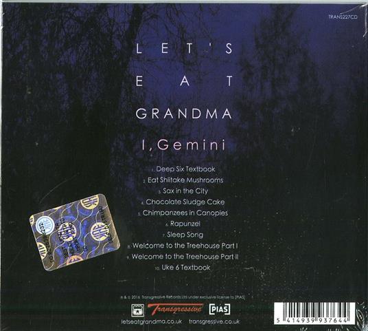 I, Gemini - CD Audio di Let's Eat Grandma - 2