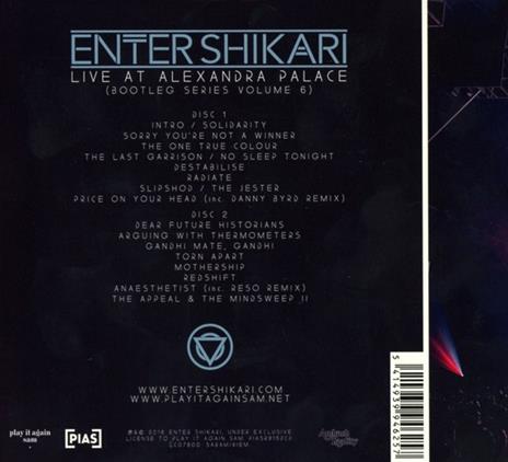 Live at Alexandra Palace - CD Audio di Enter Shikari - 2