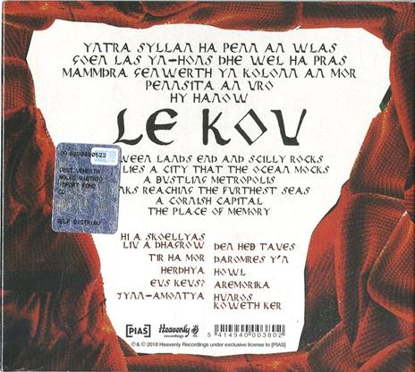 Le Kov - CD Audio di Gwenno - 2