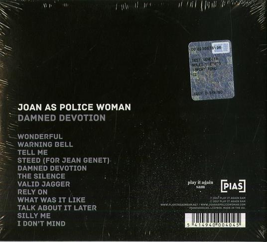 Damned Devotion - CD Audio di Joan As Police Woman - 2