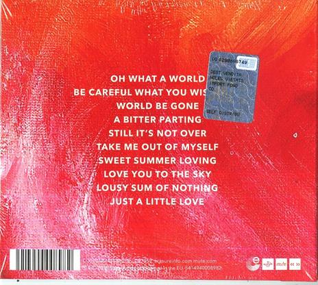 World Beyond - CD Audio di Erasure - 2