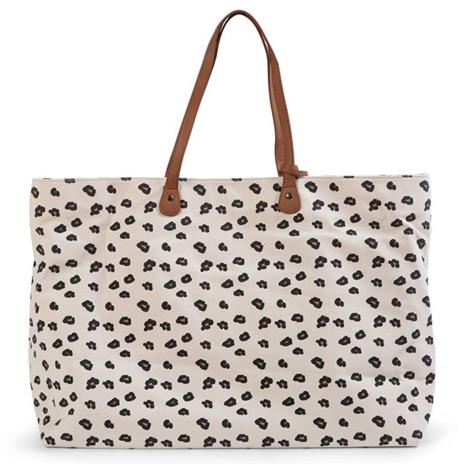 CHILDHOME Borsa Family Bag in Tela Leopardata - 2