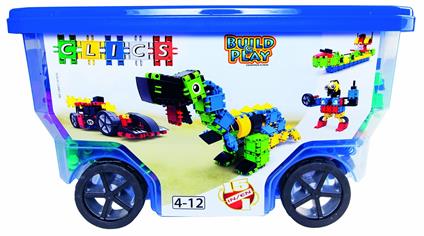 Clics build & play rollerbox 15in 1