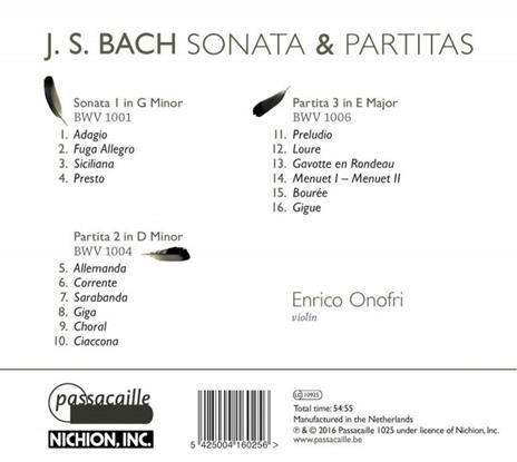 Sonate e Partite - CD Audio di Johann Sebastian Bach - 2
