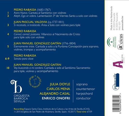 Astro Nuevo - CD Audio di Pedro Rabassa - 2