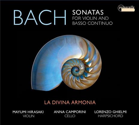 Sonatas For Violin And Basso Continuo - CD Audio di Johann Sebastian Bach