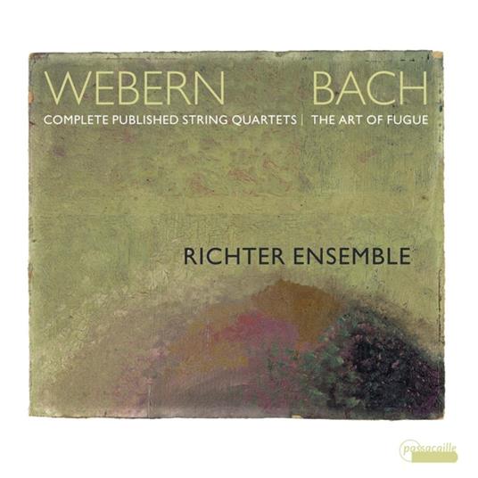 Webern. Complete Published String Quartets - Bach. The Art Of The Fugue - CD Audio di Richter Ensemble
