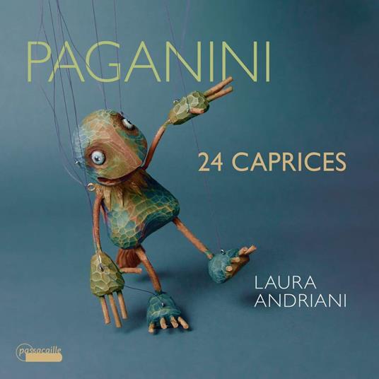 Paganini. 24 Caprices - CD Audio di Laura Adriani