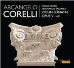 Violin Sonatas Opus V Vol - CD Audio di Arcangelo Corelli