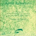 Sonata op.100 - Preludio op.24 - Variazioni op.93 - CD Audio di Anton Rubinstein,Marius Van Paassen