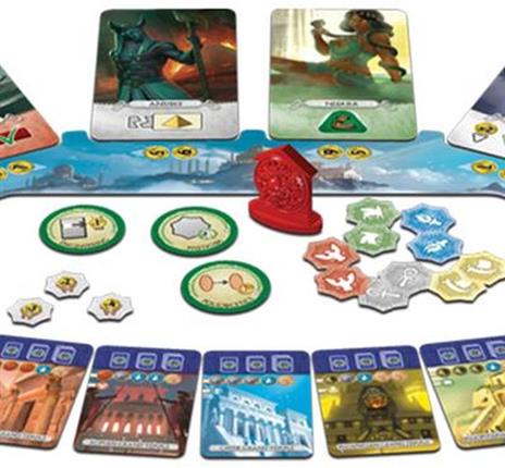 7 Wonders Duel: Pantheon. Esp. - ITA. Gioco da tavolo - 5