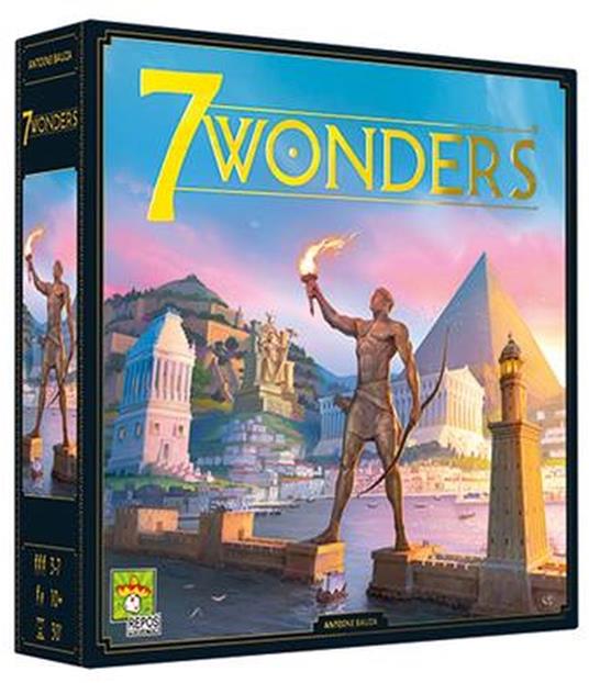 7 Wonders (nuova versione). Base - ITA. Gioco da tavolo
