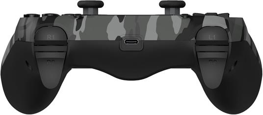 Dragonshock Mizar Mimetico, Grigio Bluetooth Gamepad Analogico/Digitale PlayStation 4 - 4