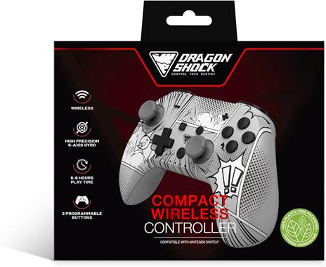 Dragonshock PopTop Compact Multicolore Bluetooth Gamepad Nintendo Switch - 4
