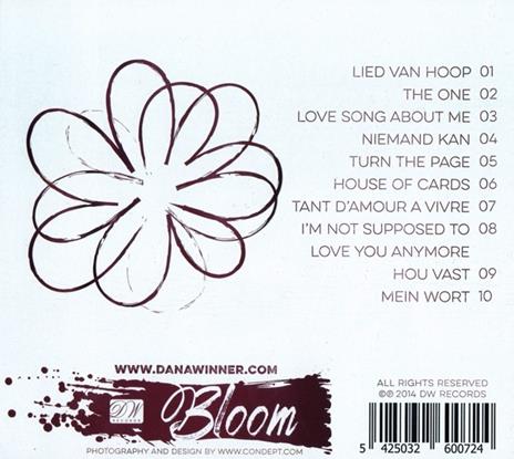 Bloom - CD Audio di Dana Winner - 2