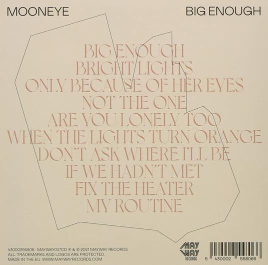 Big Enough - CD Audio di Mooneye - 2