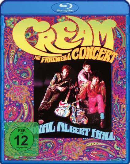 The Farewell Concert 1968 (Blu-ray) - Blu-ray di Cream