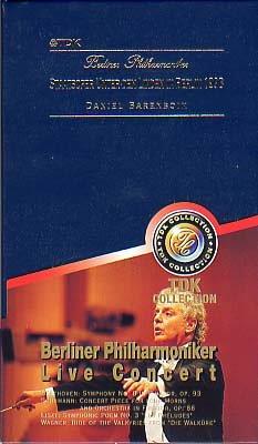 Beethoven: Sinfonia N.8, Schumann, Liszt / Daniel Barenboim - DVD - DVD